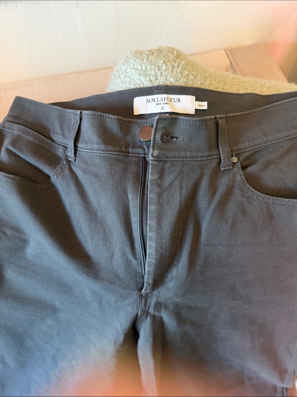 MM.LaFleur Milo Slate Gray Eco Better Than Denim Jeans